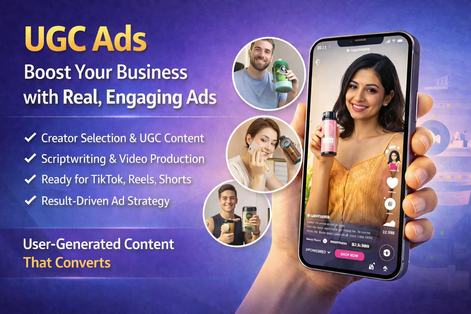 High-Converting UGC Ads for Modern Brands